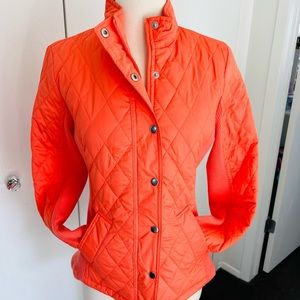 Merona Quilted Orange Jacket